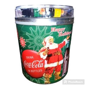 Vintage Coca-Cola Tin w/Collectable Mini Delivery Trucks and Signage